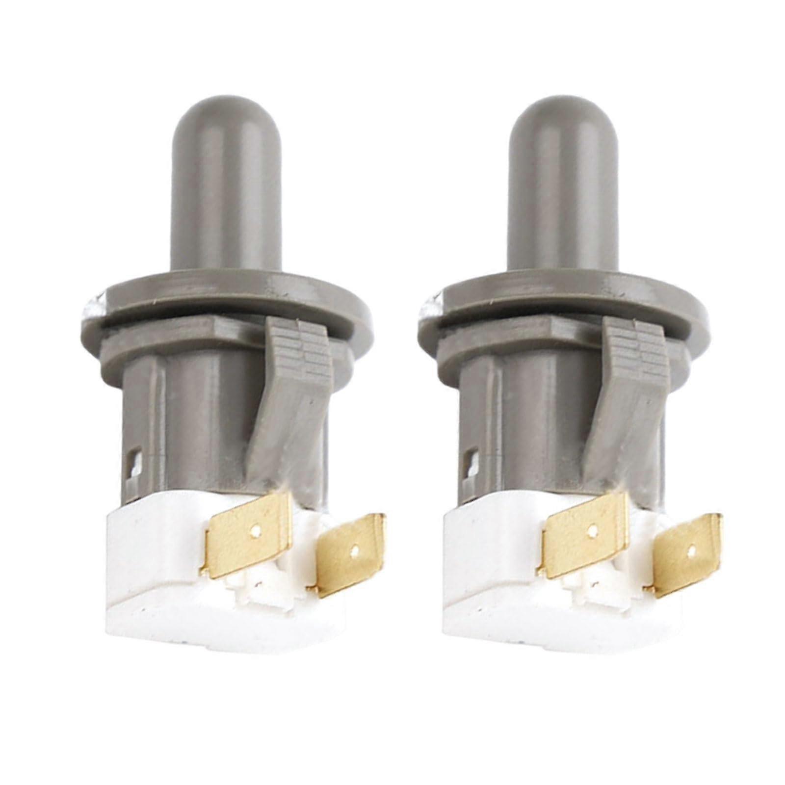 Refrigerator Door Lock Switch DA3400066C 2 Pack Secure Durable Replacement Parts for Samsung