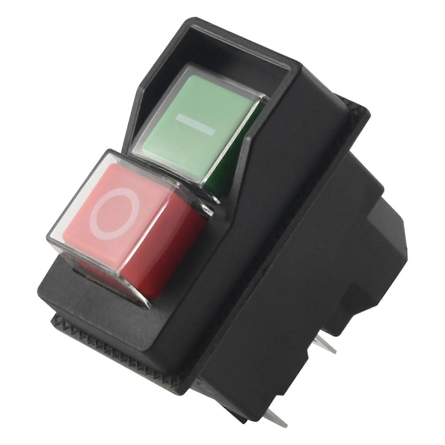 Waterproof Magnetic Starter Push Button Switch KJD17 5 Pin 220V for Power Tools