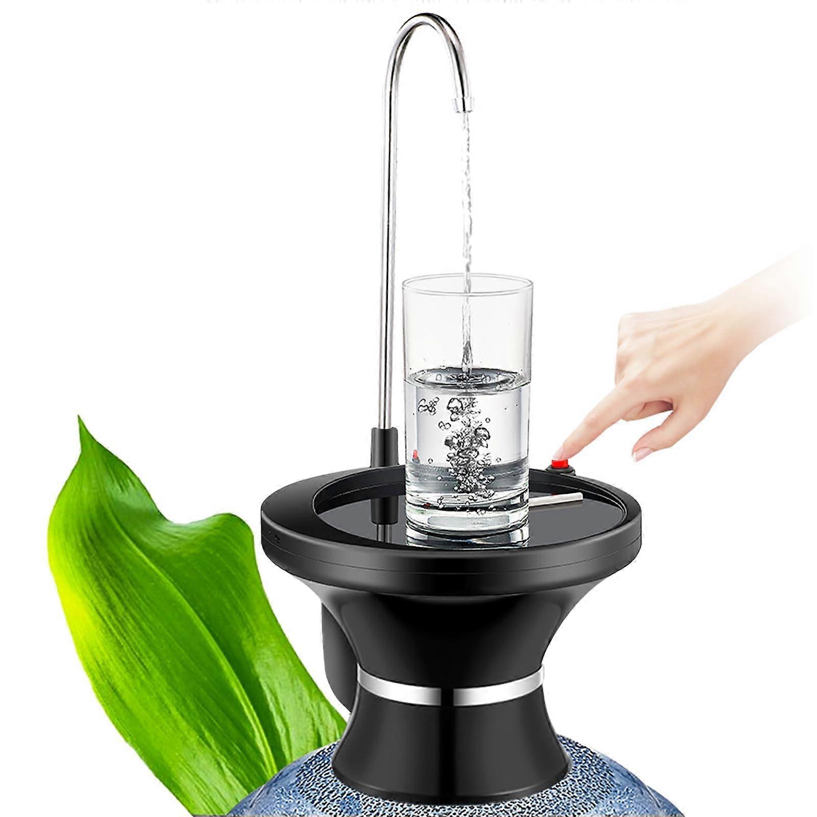 Automatic Water Dispenser with Smart Sensor, USB Rechargeable Electric Pump for 15 Gallon Jugs