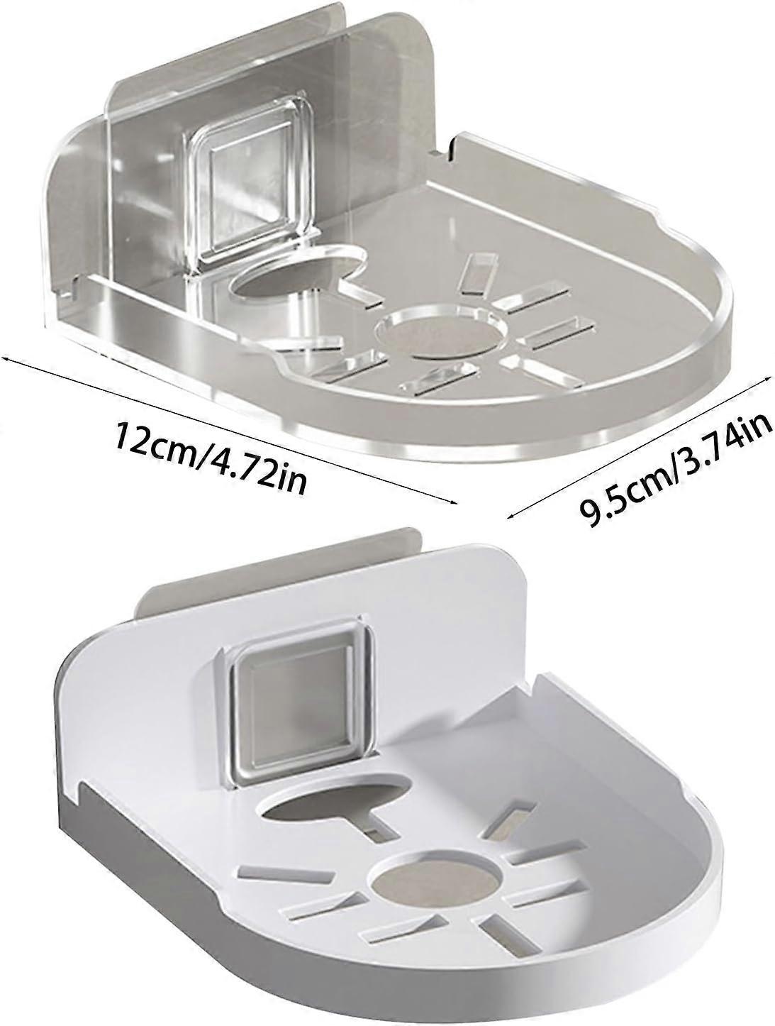 Wall Mount Camera Bracket with Clear Adhesive, NoDrill Damage Camera Mount for Home Decor