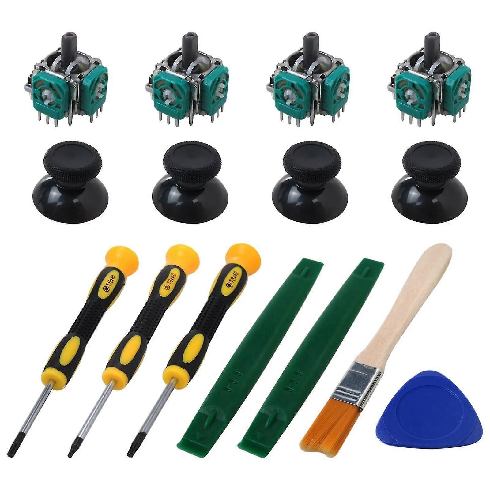 Kit with Analog Joystick Replacement and Tools for Xbox One Controller S/X Models Ref:9345