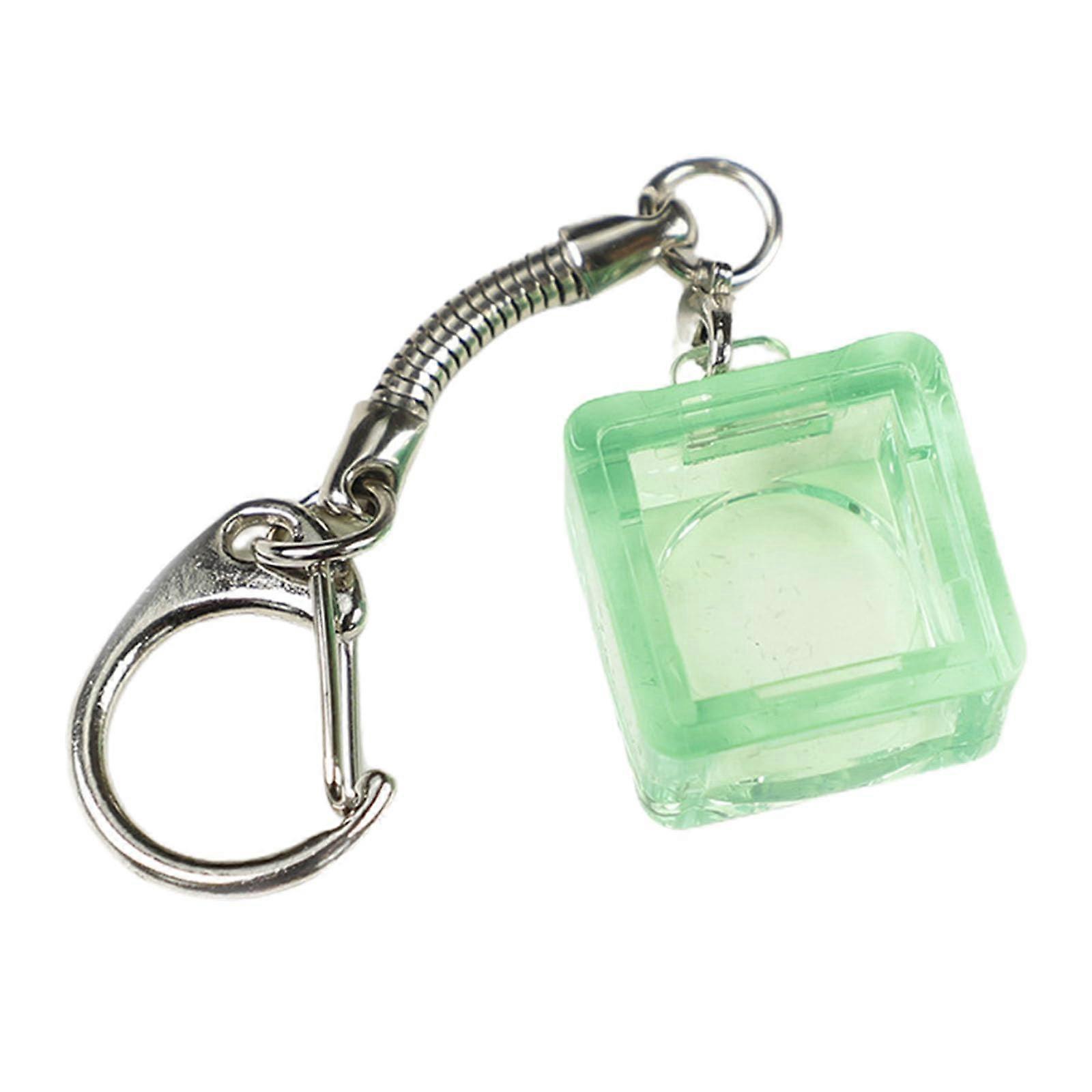 Mechanical Keyboard Switch Tester Keychain Compatible with Gateron, Translucent Green Single Key for Quick Tactile Testing