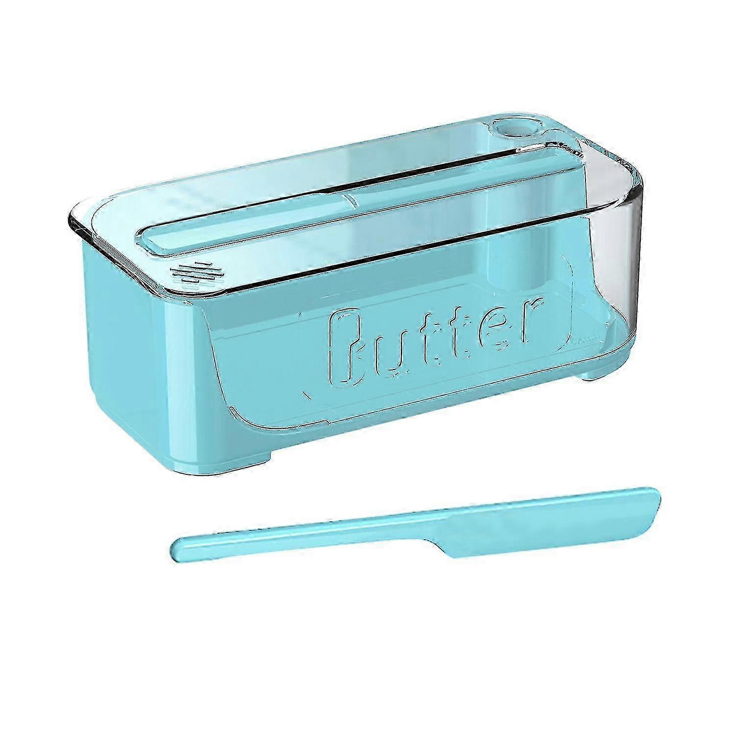 Butter Storage Box, Unbreakable with Clear Lid, BPA-free, Precise Cutting
