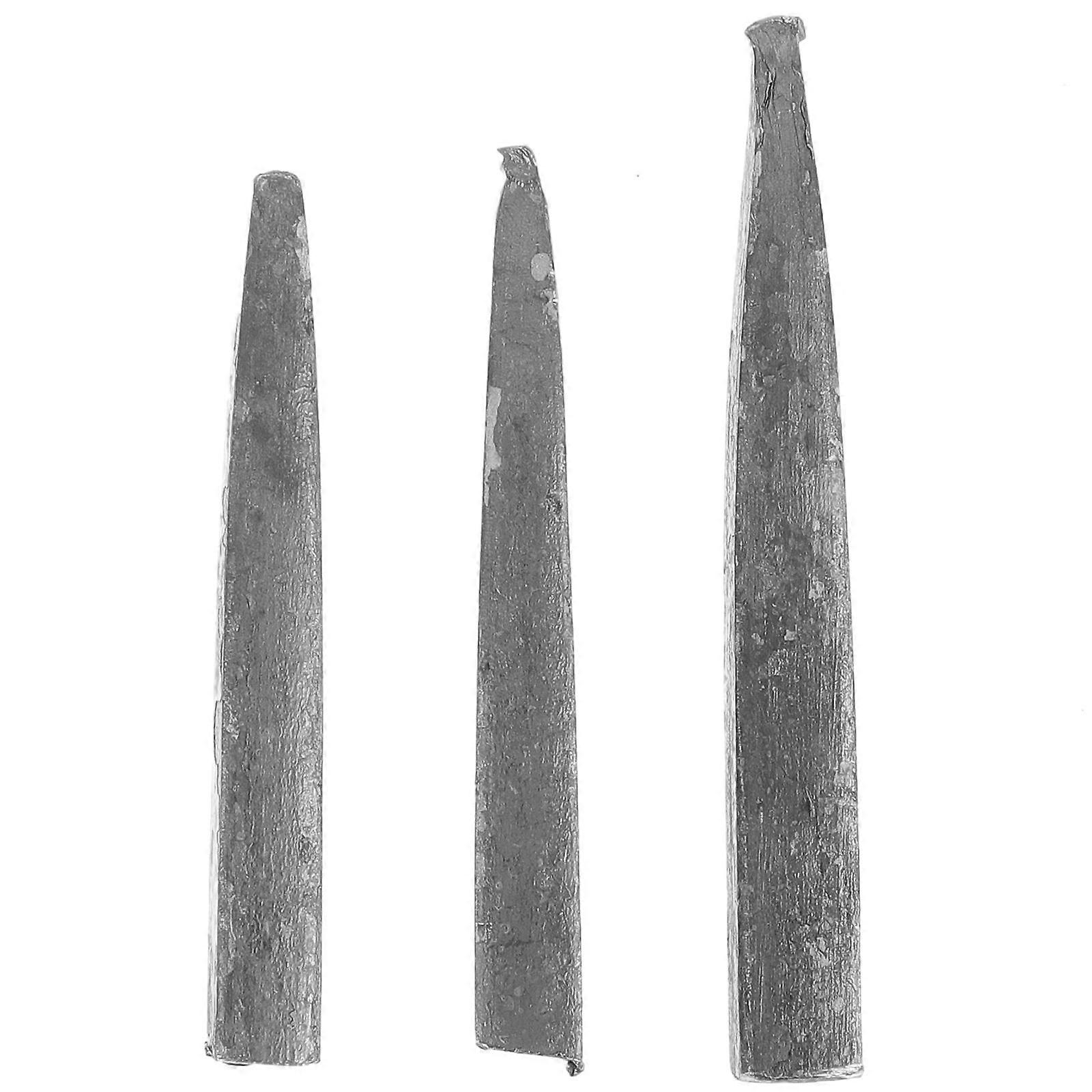3Pcs Axe Handle Splitting Wedges Cone Shaped Wedges Axe Handle Fixing Accessories