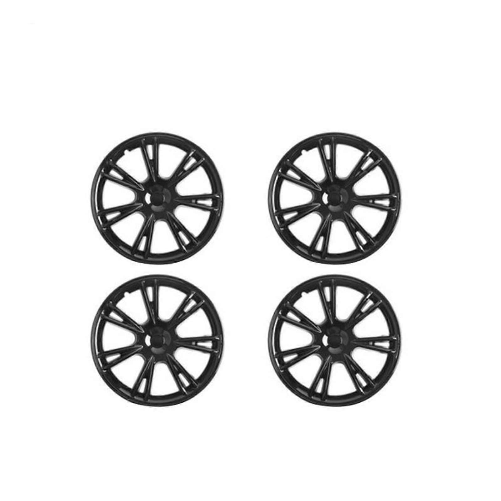 19 Inch Wheel Covers Hubcap Set with Full Coverage and Scratch Protection 4 Pack for Tesla Model Y