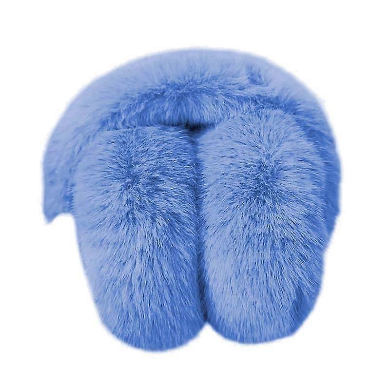 Warm plush ear muffs for women easy storage