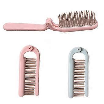 2pcs Curly Hair Brush with AntiStatic Scalp Massage Teeth for Women and Men Travel Size