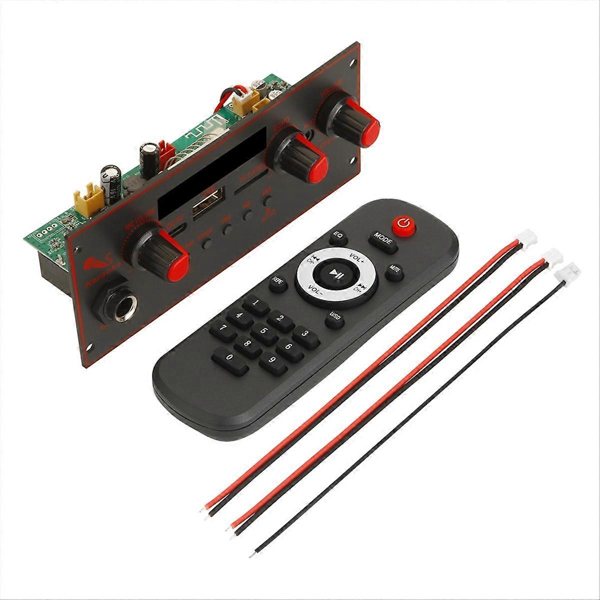 Bluetooth 5.0 MP3 Decoder Board 10W Amplifier Audio Player 5V