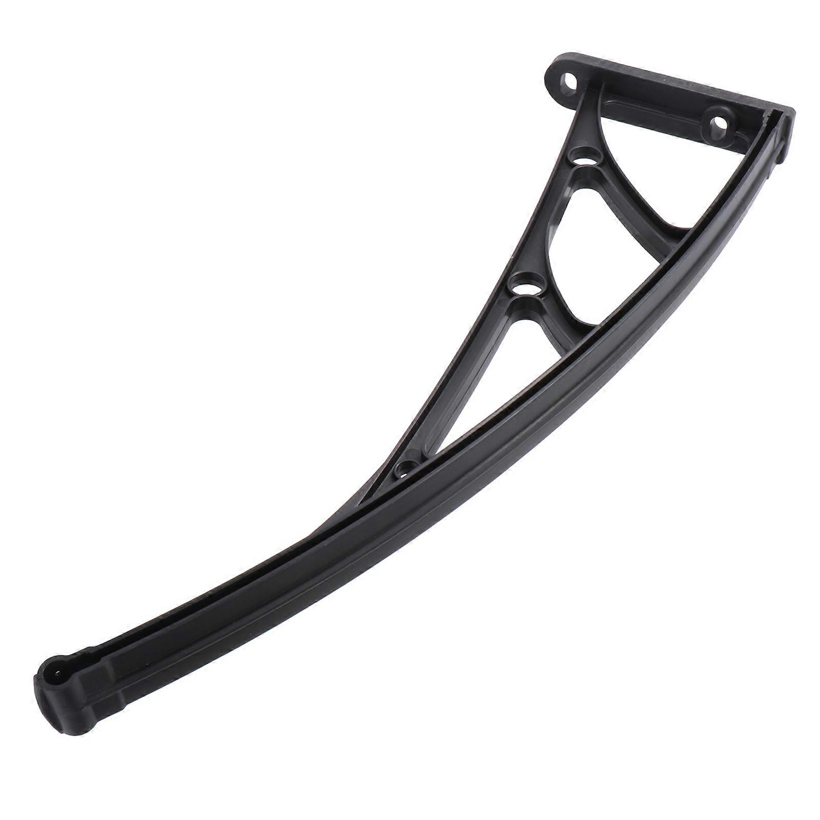 Awning Support Bracket Outdoor Curved Awning Holder for 2Pcs Black