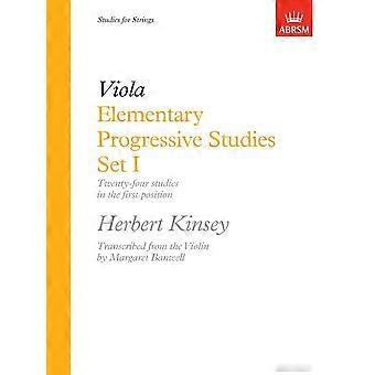 Elementare Progressive Studies, Set I: Viola Set 1 (Elementary Progressive Studies (ABRSM))