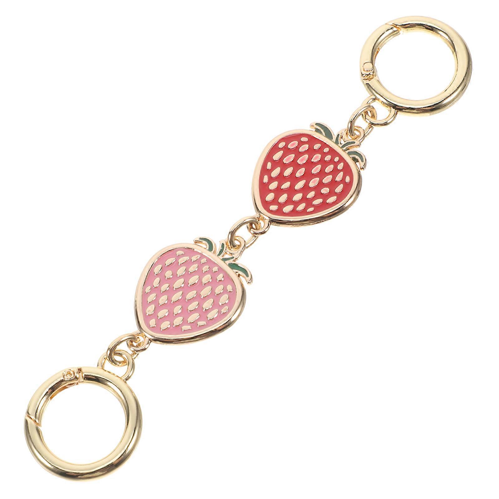 Strawberry Bag Chain Extender for Purse Charm Shoulder Strap