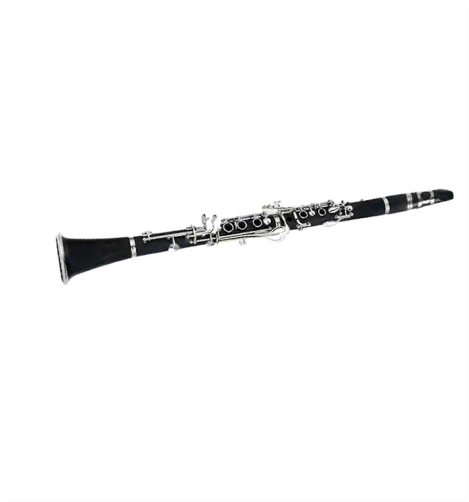 B Flat Clarinet Kit for Beginners with Durable Silver Plated Keys and Consistent Tone