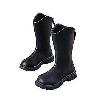 Mädchenstiefel Unisex-Kinderstiefel, mittelhoher Stiefel für Kleinkinder, Jungen und Kinder (Größen 3-9)
