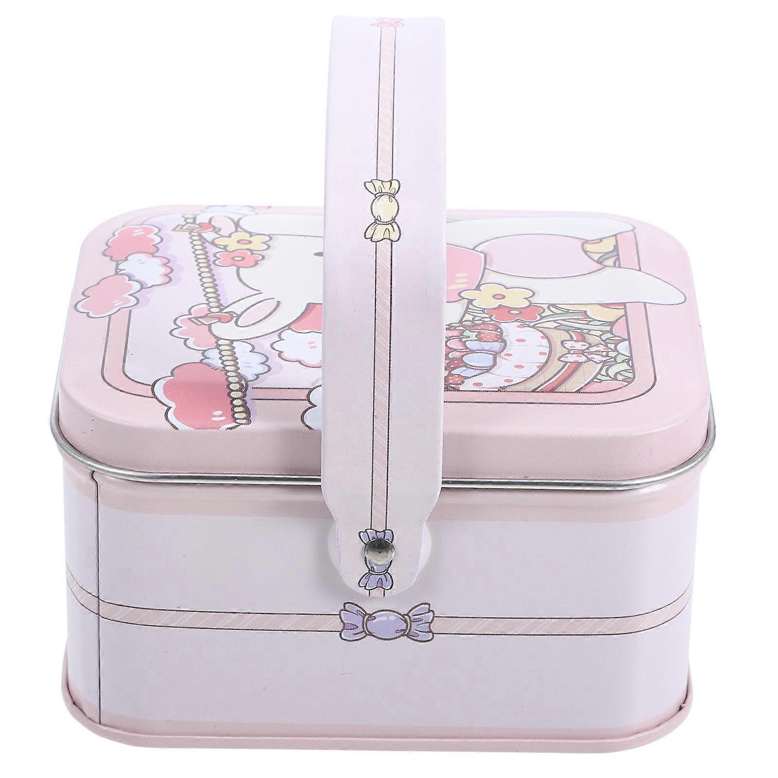 Candy Storage Box Container for Storage Durable Metal