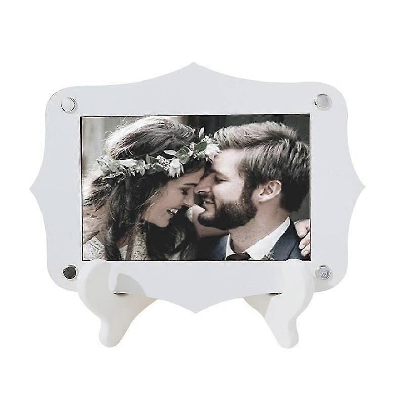 Solid Wood Photo Frame Set with Wooden Bracket
