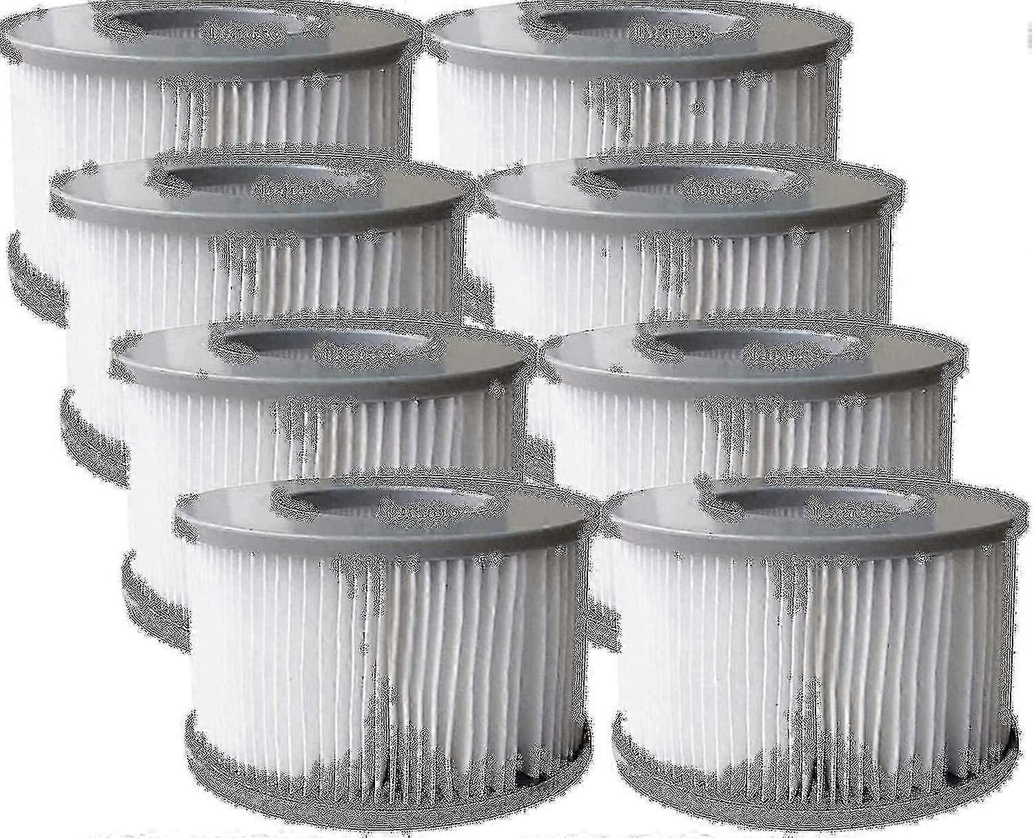 8-Pack Replacement Filter Cartridges compatible with Ruikalucky Inflatable Pool Spa Jacuzzi