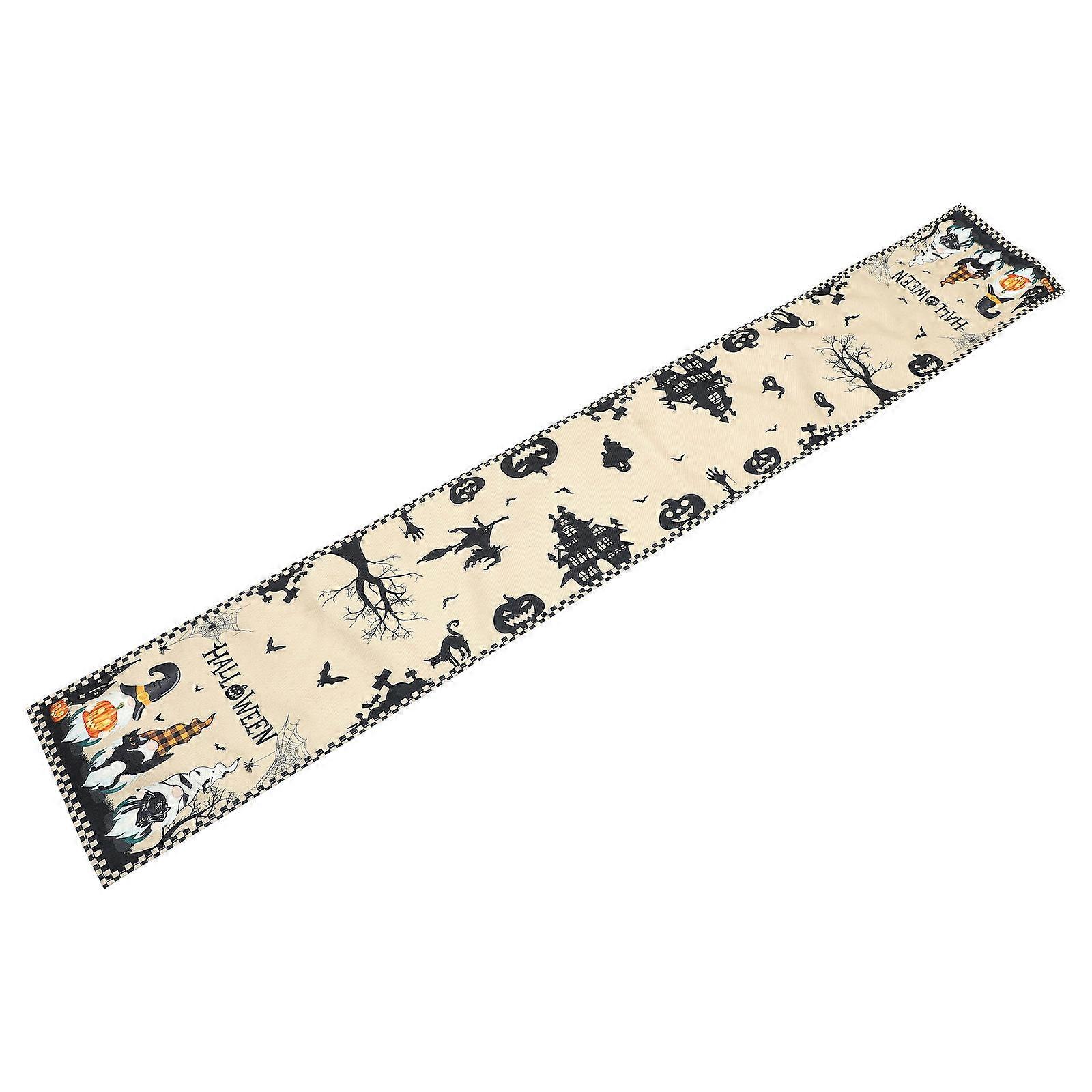 Halloween Table Cloth Decorative Table Runner for Home Decor Use