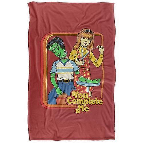 Steven Rhodes You Complete Me Soft Touch Blanket