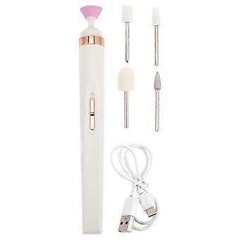 1 Set Nail Drill Kit Practical Nail Art Grinder Machine Kit Portable Nail Grinder