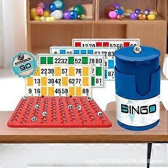 Bingo Board Games Match Color Line - Fast Bead Grabbing Family Game for 2 Players, Fun & Easy for Ages 12+