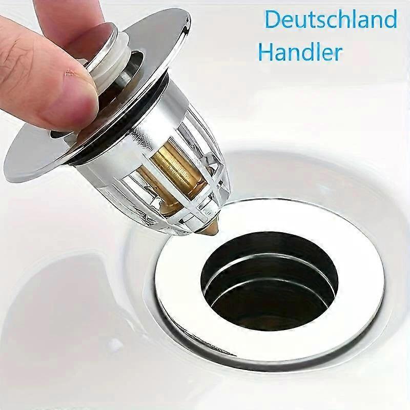 Universal Pop Up Sink Plug Drain Plug Drain Plug with Strainer