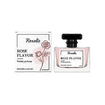 Parfum Rose Charm - Parfum naturel de rose et de fraise, longue durée, élégant et polyvalent Parfum de 50 ml à porter au quotidien et à offrir
