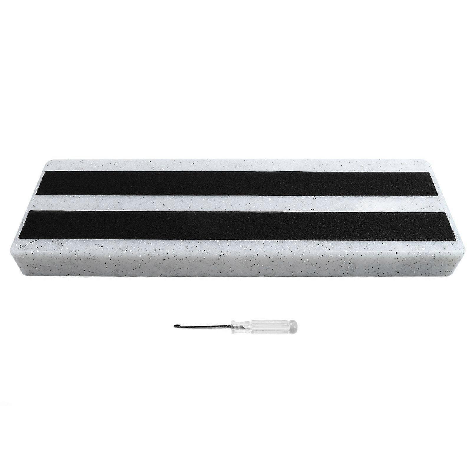 Guitar Effect Pedal Board PE Hook and Loop Fastener Instrument Accessory for Performance Mini