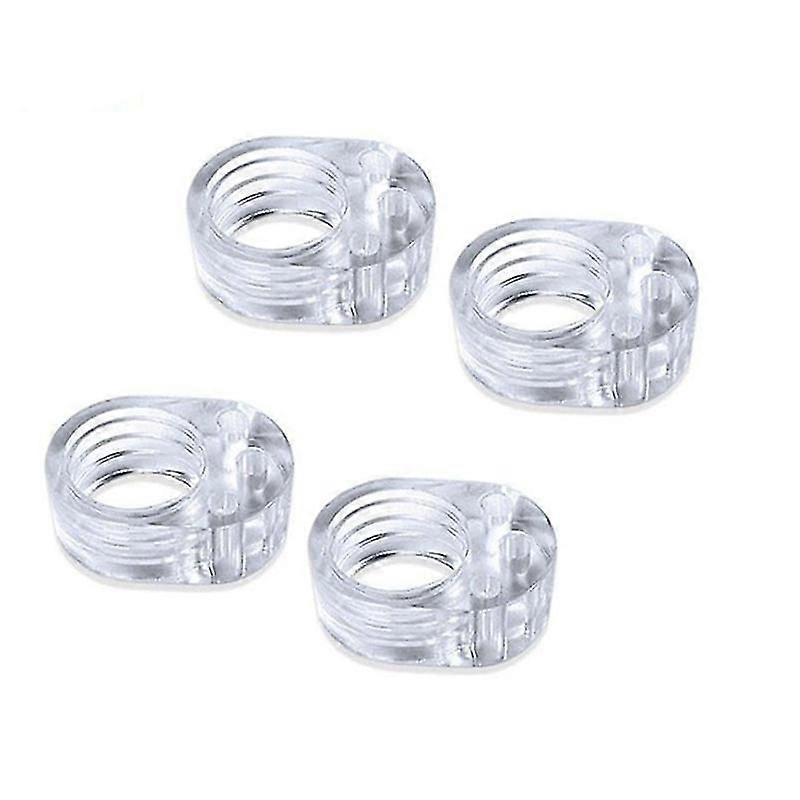 Door Knob Bufferstransparent Double(4pcs,transparent)