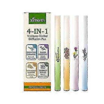 Natural Herbal Energy Bar for Deep Sleep Lung Cleansing and Liver Support 4-Piece Box