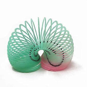 Molle a spirale, arcobaleno elicoidale, arcobaleno a spirale, arcobaleno a molla bobina, giocattolo bobina mini arcobaleno molle magiche, per i regali dei bambini