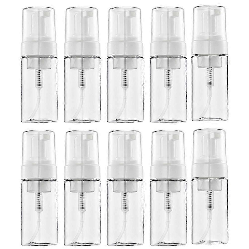 Empty Bottles Makeup Pump Bottle for Storage Use 10Pcs Transparent Refillable Bottles