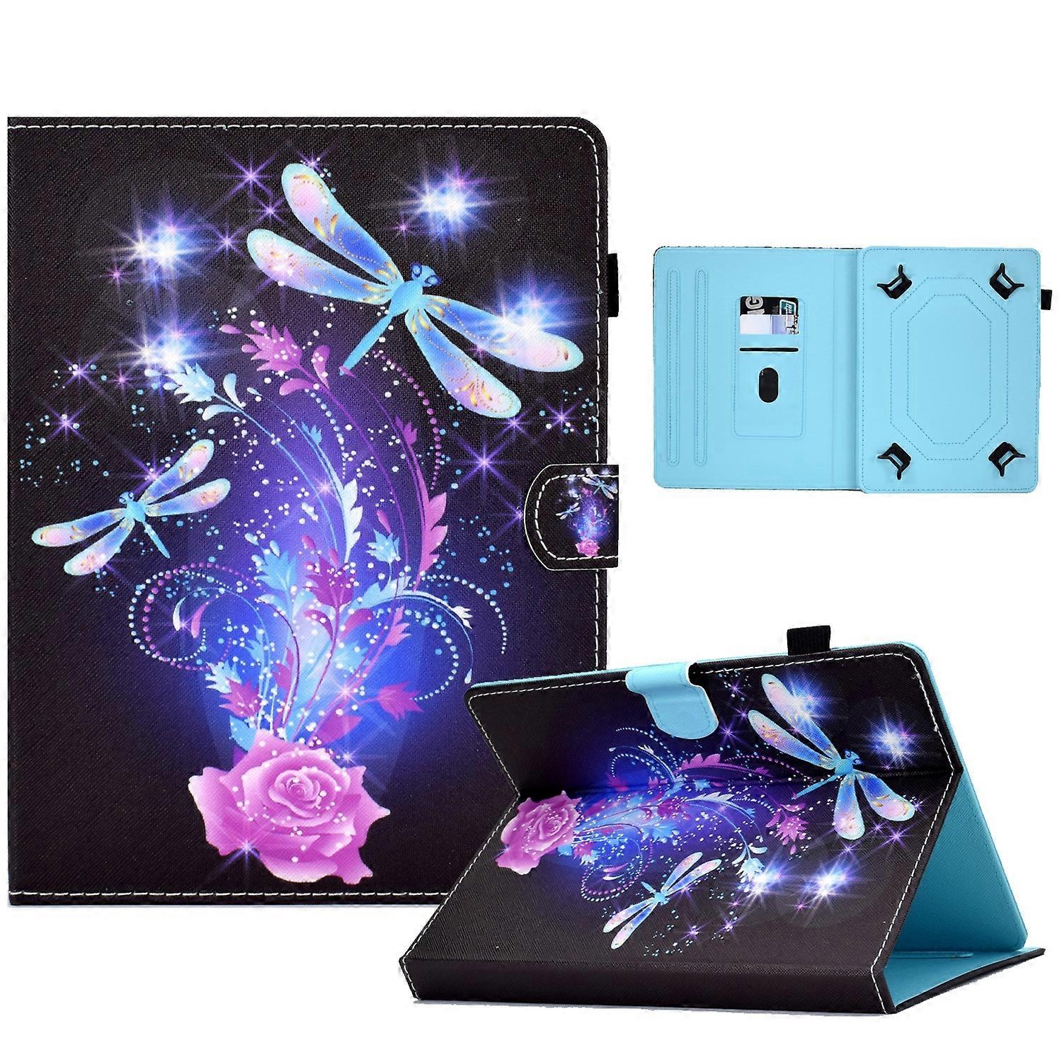 Faux Leather Tablet Cover Case Butterfly for Microsoft Surface Go Case