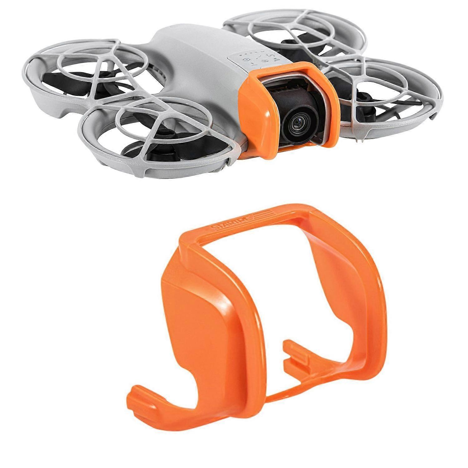 For DJI Neo Drone Gimbal Lens Bumper Anti-Shock Collision Bar Protection Orange