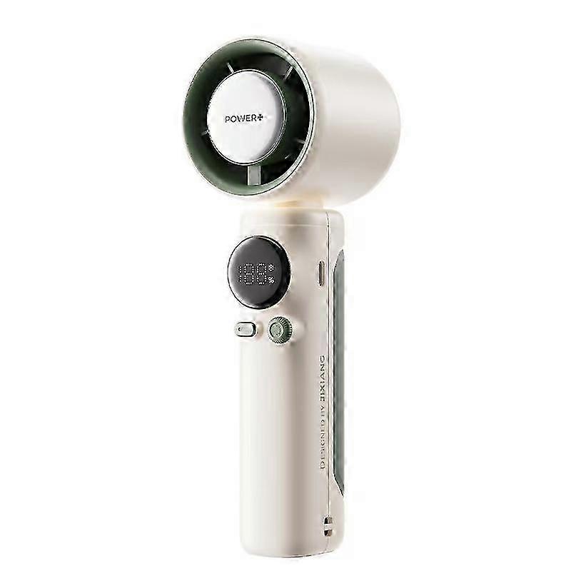 Foldable Portable Handheld Mini Fan with Digital Screen