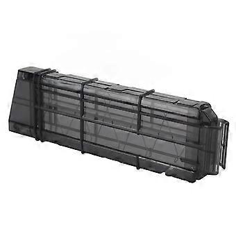 12-Dart Ultra-Magazin kompatibel Transparentes Nerf-Zubehör mit hoher Kapazität Robustes Material Leicht nachzuladen Schwarzes Finish Leichtes Design Ideal für Blas