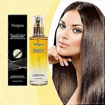 Óleo Essencial para Cabelo, Nutritivo, Suavizante, Brilhante, Cuidado Diário dos Cabelos, Ingredientes Naturais, 80ml