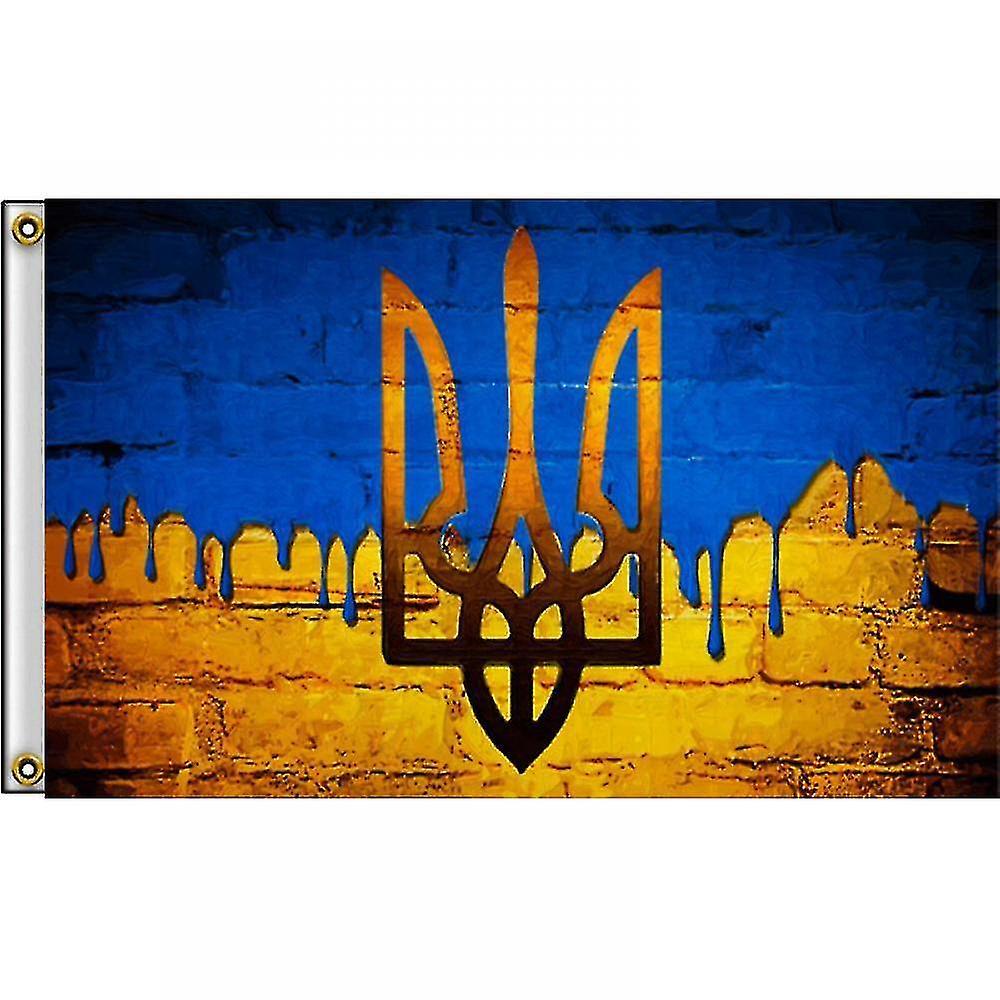 Ukraine Flag 90*150cm Flags 2pcs