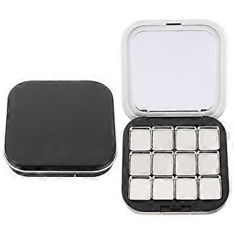 2 pz Magnetico Ombretto Palette Donne Ombretto Palette Ombretto Vassoio con Vuoto Ombretto Pan