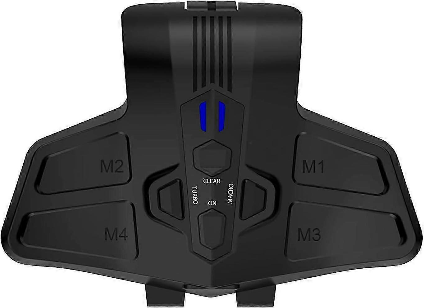 Programmable Back Paddles Attachment Replacement for PS5 DualSense Controller Gaming Accessory Black