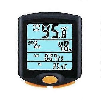 Waterproof Bike Speedometer Wireless LCD Speedo Odometer Cycle Bicycle