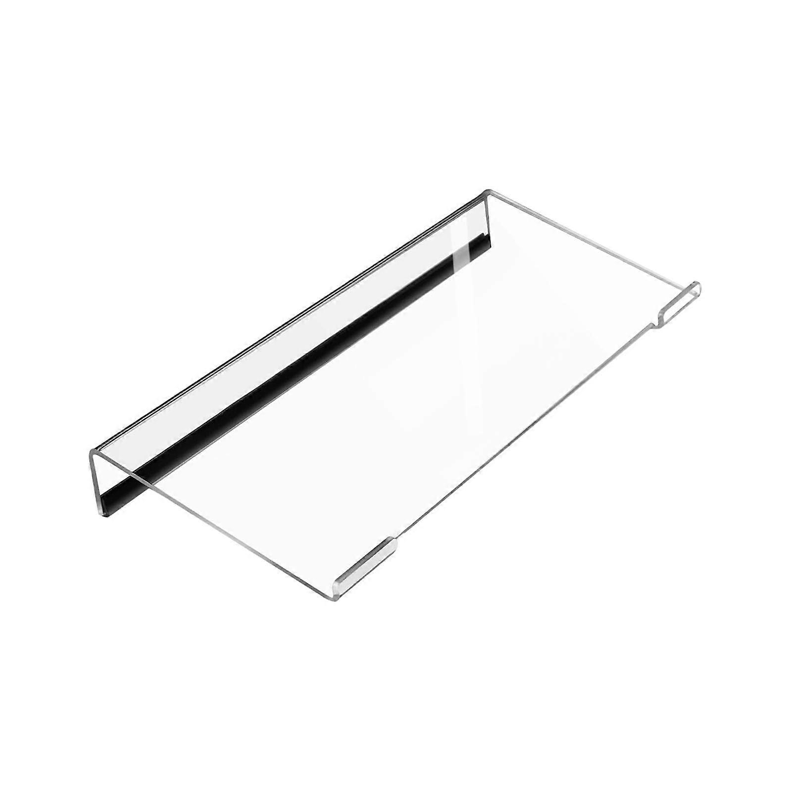 Transparent Keyboard Stand Riser for Desk, Ergonomic Space Saving Keyboard Lifter for Office Use