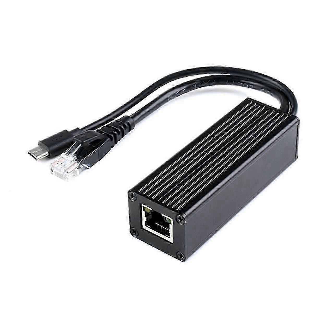 Waveshare PoE Splitter Industrial Gigabit Interface Power Supply Imported MPS Control Chip Solution