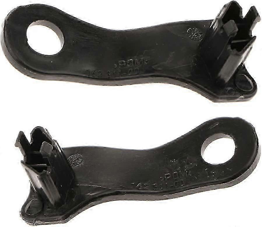 Headlight Bracket Headlight Carabiner Headlight Back Seat (black) (2pcs)