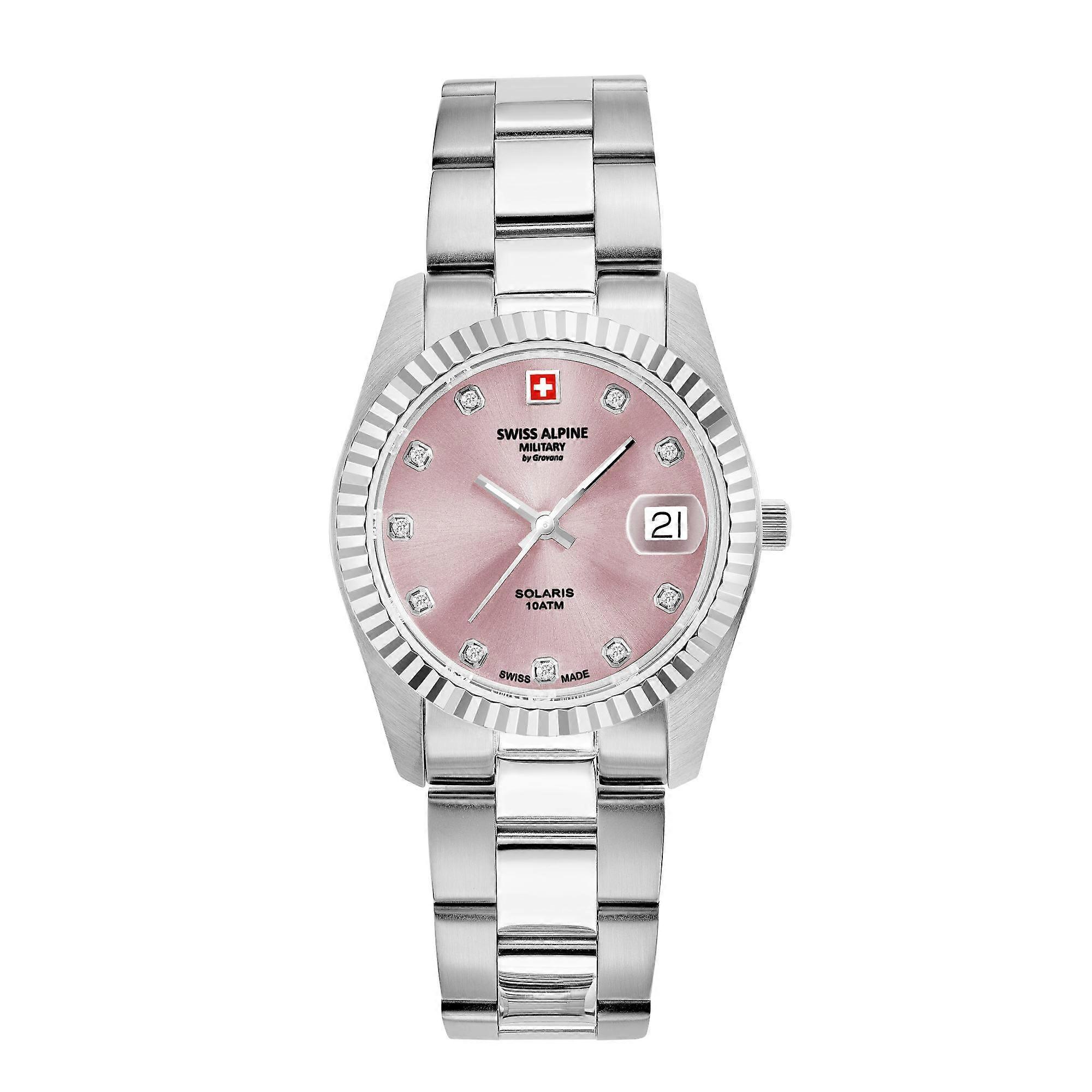 Swiss Alpine Military Ladies' Analog Quartz Watch 7716.1136SAM Stainless Steel