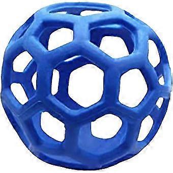 Horse Treat Ball Feeder TPR Hay Feeder Toy for Horse Stress Relief Stable Hanging Toy Blue