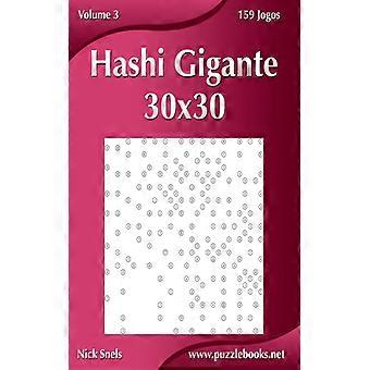 Hashi Gigante 30x30 - Volume 3 - 159 Jogos