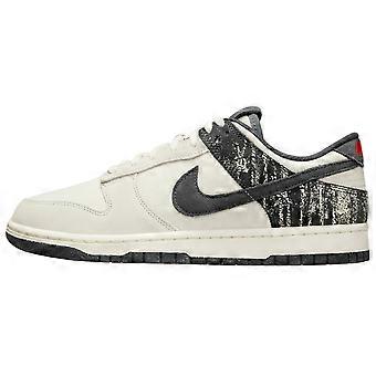 Nike Dunk Slip Resistant Abrasion Resistant Low top Skateboard Shoes Men's White Black IB7720-110