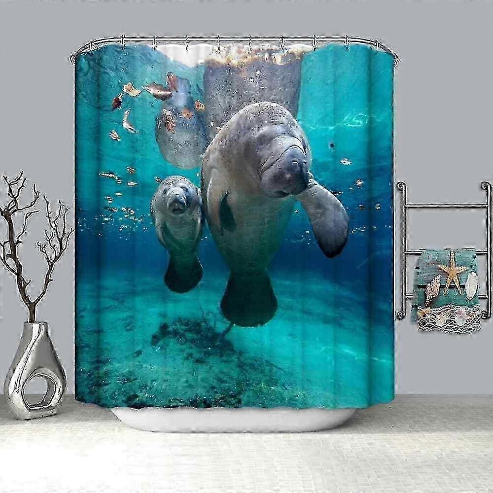 Soft Touch Waterproof Shower Curtain