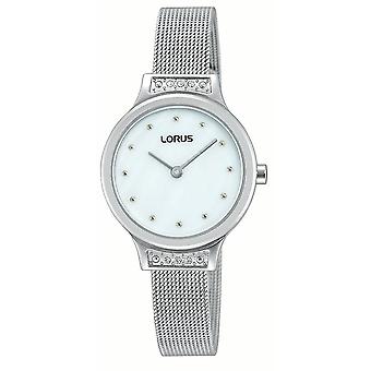 Lorus Quartz Analog Women's Watch with RRW39EX9 Stainless Steel Bracelet