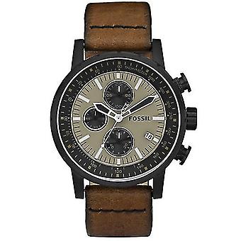 Fossil sport Quartz Analog Man Watch with CH2738 Cowskin Bracelet